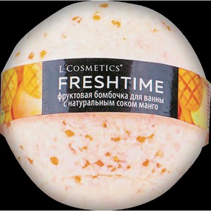 Шар Бурлящий Д/ванны Эл Косметикс Фруктовая Бомбочка Манго 170г