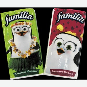 Платочки Носовые Фамилиа Классик 3сл 10шт