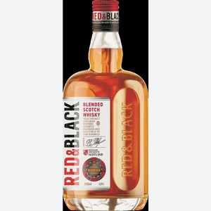 Виски Рэд Энд Блэк 0.5л 40%