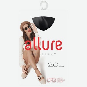 Носки Allure Alr Metz женские 20ден Nero, р.35-40, 1пара