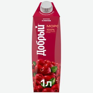 Морс Добрый виноградно-клюквенный, 1л
