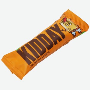 Батончик Kidday с начинкой со вкусом Карамель глазированный, 40г