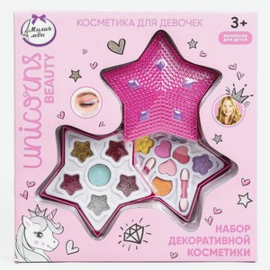 Набор косметики для девочек ( тени д/век, лак) , Милая леди