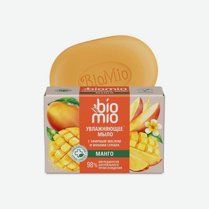 Натуральное мыло с баттером Манго BioMio 90г