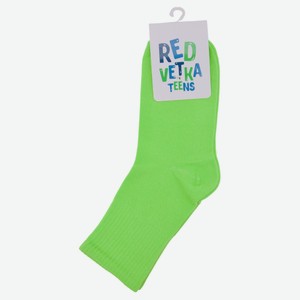 Носки детские «Красная Ветка» салатовые, р.18-20