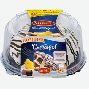 Торт Mirel Сметанчо 800г, 800 г