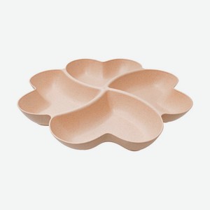 Менажница 4-х секционная, O`Kitchen, в ассортименте