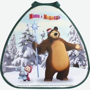 Ледянка DISNEY Маша и Медведь/Холодное сердце треугольная Девочки 52х50см Т14005/Т14006, Россия