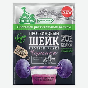 Шейк Bionova протеиновый черника 25г