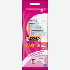 Бритвы BIC Twin Lady, Греция, 5 шт