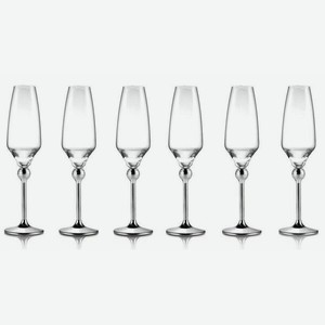 Бокал для шампанского металлизированный