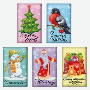 Шоколад молочный Новогодний