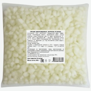 Лук репчатый резаный замороженный 400г