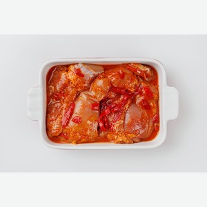 Филе бедра цыпленка-бройлера с печеным перцем 500 г