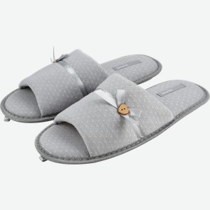 Тапки домашние женские INWIN серые, Арт. HWA8776B-1