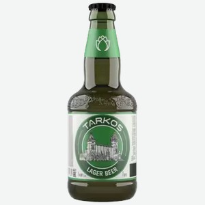 Пиво Tarkos Lager Beer светлое 0,45 л
