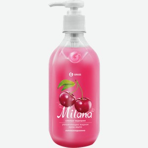 Крем-мыло Milana жидкое увлажняющее Спелая черешня 500мл