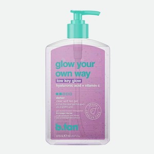 B.TAN Гель автозагар Glow Your Own Way low key glow, 473 мл