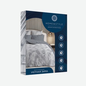 КПБ Home&Style Promesse, н50х70, сатин, 1,5 сп