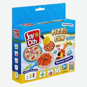 Масса для лепки Joy-Doh, набор PIZZA FUN - ВЕСЕЛАЯ ПИЦЦА, но