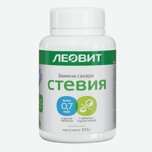 Стевия Худеем за Неделю 150таб х 0,25г банка в индивидуально