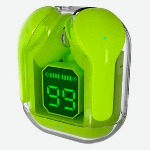 Наушники беспроводные More Choice TWS BW07/БВ07 зеленые