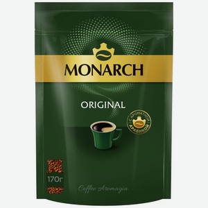 Кофе растворимый Monarch Ориджинал натуральный сублимированный 170г, 170 г