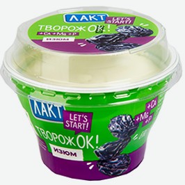 Творожная Масса Лакт, В Ассортименте, 4%,180 Г