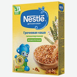 Каша Нестле, Гречневая, Безмолочная, 200 Г