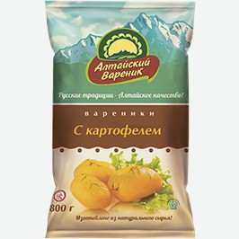 Вареники С Картофелем, Алтайский Вареник, 800 Г