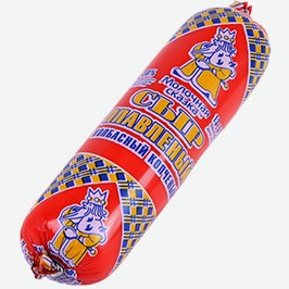 Сыр Колбасный Бмк, Плавленый, Копчёный, 100 Г