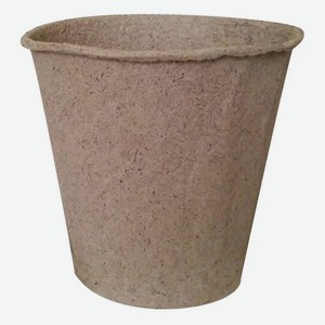 Горшок торфяной Газонcity круглый с этикеткой, 110х100 мм