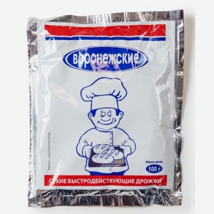 Дрожжи Воронежские 100г ООО САФ НЕВА