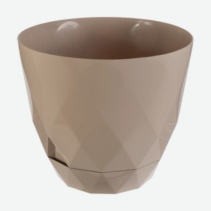 Горшок для цветов с поддоном, 4,5 л, в ассортименте