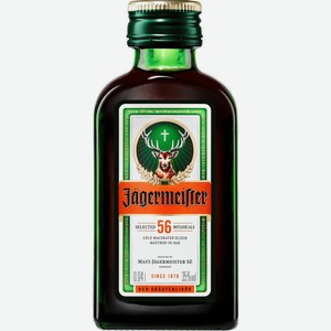 Ликер Jagermeister десертный 35% 0.04л