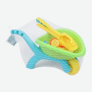 Игровой набор для песка с тачкой Wowplay! 7шт