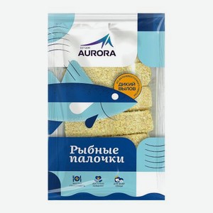 Палочки из фарша минтая в панировке Aurora 300г