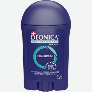 Антиперспирант-стик Deonica For Men невидимый, 40мл