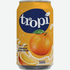 Напиток сокосодержащий Тропи апельсин, 330мл