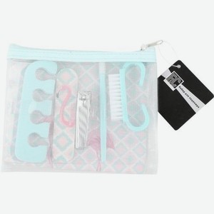 Набор для педикюра 5 предметов 13*13.5*2см 35г