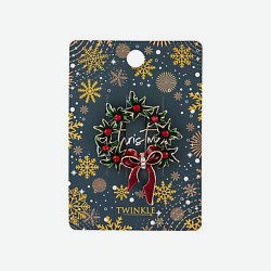 Брошь Christmas Wreath