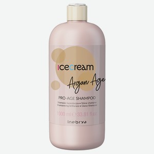 INEBRYA Шампунь для волос с маслом арганы Argan Age, 1000 мл
