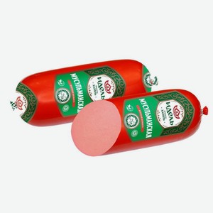 Колбаса Царицино Мусульманская халяль вареная 300 г