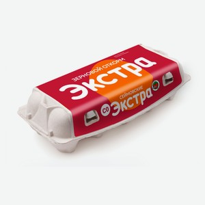 Яйцо куриное «Зерновой откорм» С0 коричневое, 10 шт