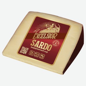 Сыр твердый Сардо Excelsior 6 месяцев 45%, ~ 0,4 кг цена за 100 г