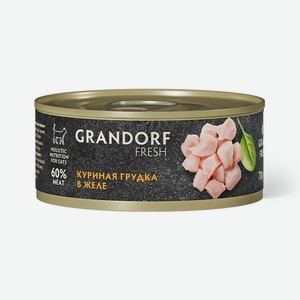 Консервы для кошек Grandorf Свежий (Fresh) Куриная грудка в желе 70 г