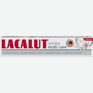 Зубная паста Lacalut white multi care 60г, 60 г