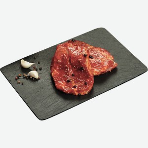 Стейк из свиной шеи ЛЕНТА FRESH в можжевеловом маринаде