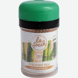 Зубочистки La Fresh бамбуковые 280шт
