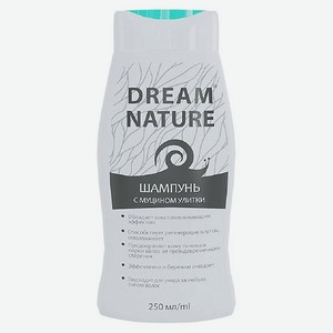 Шампунь Dream Nature С муцином улитки 250 мл